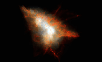 Researchers Discover Power Source Illuminating Giant Glowing Lyman-Alpha Blob