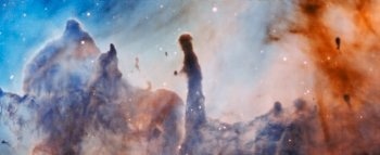 Scientists Observe Pillar-Like Structures Within Carina Nebula Using MUSE Instrument