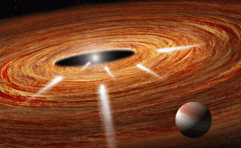 Hubble Space Telescope Detects Comet Shower in HD 172555