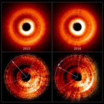 NASA's Hubble Space Telescope Captures Shadow Play Phenomenon Caused by Possible Planet
