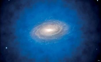 Astronomers Discover Giant Halos of Scattered Photons Around Early Milky Way Type Galaxies