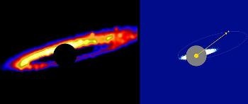 Carnegie Researcher Visualizes Debris Disk 'Roller Derby' to Understand Evolution of Planetary System