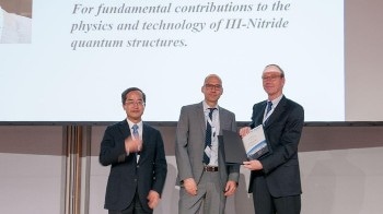 Nicolas Grandjean Receives Quantum Devices Award at Compound Semiconductor Week 2017