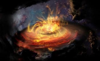 Astronomers Discover Wildly Disorganized Magnetic Field Near Newly Emerging Protostar