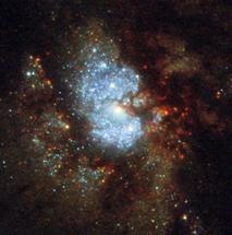 NASA/ESA Hubble Space Telescope Reveals Stunning New Image of Hidden Galaxy