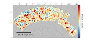 DES Scientists Carry Out Ultraprecise Measurement of Dark Matter in Cosmos
