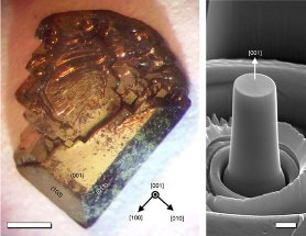 Ames Laboratory Researchers Discover Super-Elastic Shape-Memory Properties in Superconductors