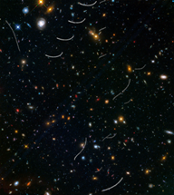 NASA's Hubble Space Telescope Captures Nearby Asteroids Photobombing Deep Images of the Universe