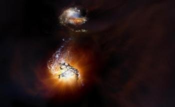 ALMA Encounters Pair of Exceptionally Rare Hyper-Luminous Starburst Galaxies 