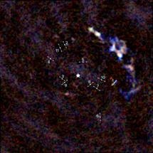 ALMA Reveals Telltale Signs of Low-Mass Stars Near Milky Way's Supermassive Black Hole