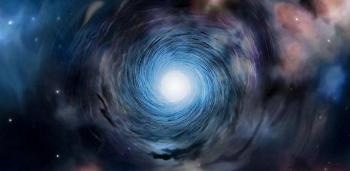 Astronomers Discover Whirlpool Motion of Swirling Gas in Earliest Galaxies