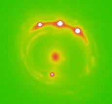 Population of Planets Discovered Beyond the Milky Way Galaxy