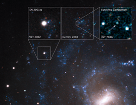 Astronomers Use Hubble to Observe Surviving Companions to Supernovas