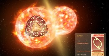 Astronomers Discover Occurrence of 26Al in Remnants of Explosive Stellar Merger