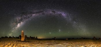 Telescope Maps Cosmic Rays in Large and Small Magellanic Clouds