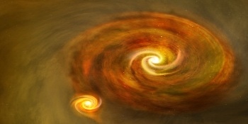 Discovery of High-Mass Binary Star and Its Companion Throws Light on the Formation of Such Stars