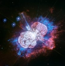 Hubble Telescope Captures Fireworks Display of Remote Double Star System
