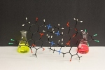 Novel Synthetic Compound Mimics Complex Quantum Dynamics Observed in Photosynthesis