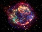 Two Tiny Silica Grains from Core-Collapse Supernova Discovered in Primitive Meteorites