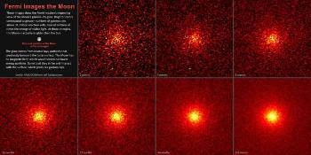 Fermi Gamma-Ray Space Telescope Reveals Moon’s Glow is Brighter than Sun’s