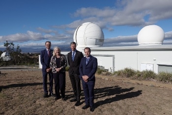 Space Agency Links up with Global Satellite Company