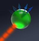 Novel Technique to Manipulate Electronic Spin of Qubits Using Light Pulses