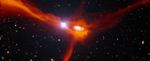 ESO’s Very Large Telescope Spots Distant Galaxy Snacking on nearby Gas