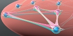 Atomic Clock Used as Quantum Simulator