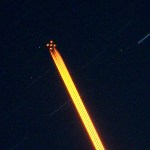 Laser-Excited Celestial Meteor Pollution Helps View the Universe with Unprecedented Clarity