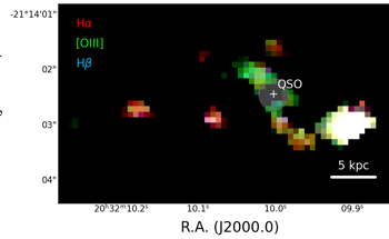 Webb Space Telescope Discovers Early Galaxy Growth Fueled by Dramatic Merger