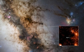 First Binary Star Detected Near Supermassive Black Hole