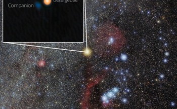 First Direct Detection of a Stellar Companion Orbiting a Supergiant