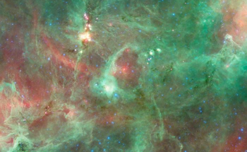 Unraveling the Origin of the 20 Light-Year Gas and Dust Ring