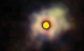 Red Giant Star R Doradus Reveals New Insights on Stellar Winds