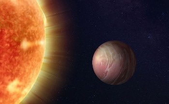 Shiny Lava Planet Challenges Astronomers' Expectations