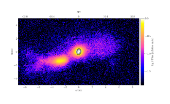 Photographic Evidence of Relativistic Jet Emerging from Colliding Galaxies