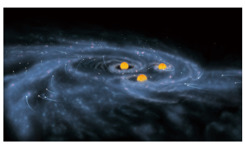 Simulations Propose New Theory for Origin of Supermassive Black Holes