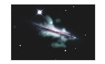 Researchers Discover Different Magnetic Field Structures of NGC 4217 Galaxy