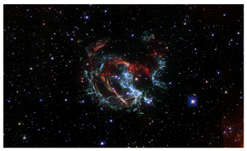 Hubble Space Telescope Helps Detect Supernova Remnant