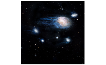 Small Satellite Galaxies Contain Less Molecular Gas at Their Centers