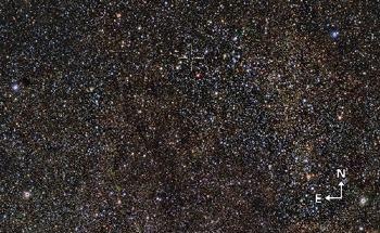 Study Discovers Enormous, Intermediate-Age Star Cluster in the Scutum Constellation