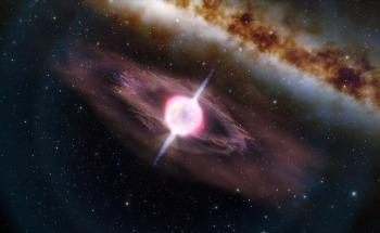 Study Identifies Collapsing Star as the Cause of a Very Short Gamma-Ray Burst