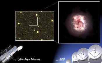 Astronomers Discover Two Previously Invisible Galaxies Hidden by Cosmic Dust