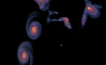 Scientists Discover Protostellar Disk Getting Disturbed, Suggesting Common Origin to Both Massive and Lower-Mass Stars