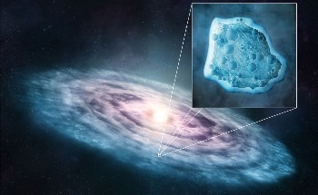 Missing Carbon Monoxide Spotted Among Ice Formations in Planetary Nurseries