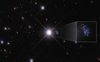 Hidden 'Peekaboo' Galaxy Provides a Glimpse into the Past