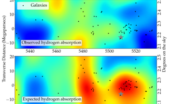 Indications of Large-Scale Gas Heating in a Galaxy Protocluster