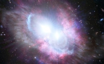 Study Uncovers a Closely Bound Duo of Energetic Quasars