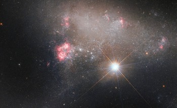 Hubble Space Telescope Captures Irregular Galaxy Arp 263