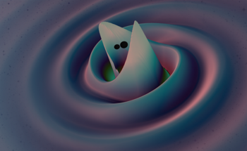 Analyzing a Binary Black-Hole System with a Numerical Relativity Simulation